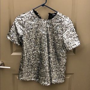 H&M sequin top